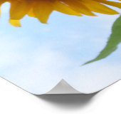 Zonnebloem Poster (Hoek)