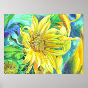 Zonnebloem Poster