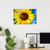 Zonnebloem Poster (Thuiskantoor)