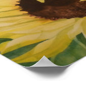 zonnebloem poster (Hoek)