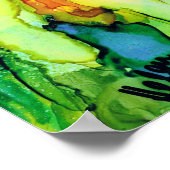 Zonnebloem Poster (Hoek)