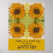 Zonnebloem Poster (Voorkant)