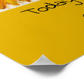 Zonnebloem Poster (Hoek)