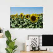 Zonnebloem Poster (Thuiskantoor)