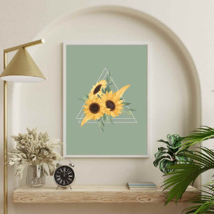 Zonnebloem Poster