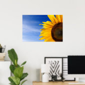 Zonnebloem Poster (Thuiskantoor)