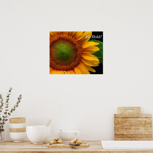 Zonnebloem Poster (Keuken)