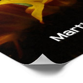 Zonnebloem Poster (Hoek)