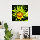 Zonnebloem Poster (Thuiskantoor)