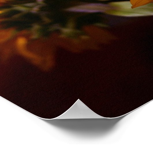 Zonnebloem Poster (Hoek)