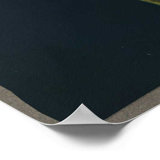 Zonnebloem Poster (Hoek)