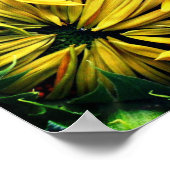 Zonnebloem Poster (Hoek)
