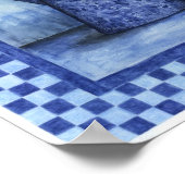 Zonnebloem Poster voor volkskunst (Hoek)