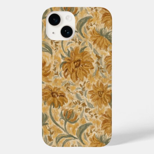 Zonnebloem print telefoonhoesje Case-Mate iPhone case (Achterkant)
