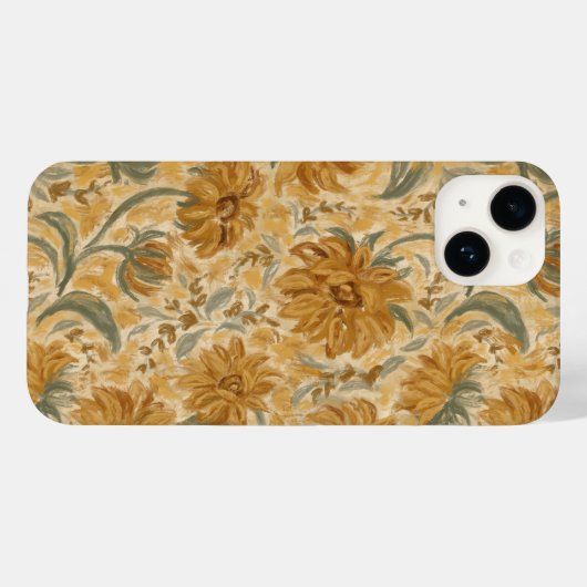 Zonnebloem print telefoonhoesje Case-Mate iPhone case (Achterkant (horizontaal))