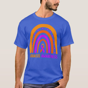 Zonnebloem Psoriasis Bewustmakingsmaand Sinaasappe T-shirt