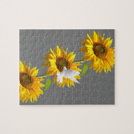 Zonnebloem Puzzels Floral Dove (Horizontaal)