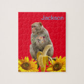 Zonnebloem Puzzels Floral Monkey (Verticaal)