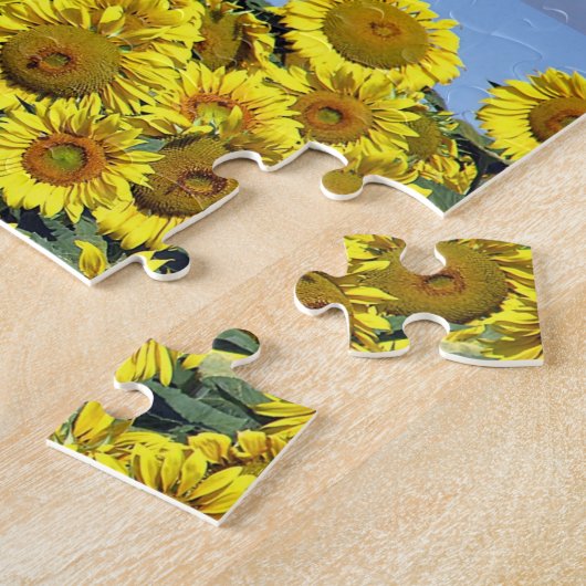 Zonnebloem Puzzels Floral Polar Beer (Zijkant)