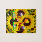 Zonnebloem Puzzels Giraffe (Horizontaal)