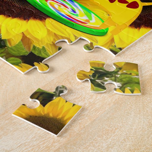 Zonnebloem Puzzels Giraffe (Zijkant)