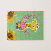 Zonnebloem Puzzels Giraffe (Horizontaal)
