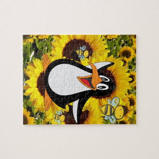 Zonnebloem Puzzels Penguins Bumblebee (Horizontaal)