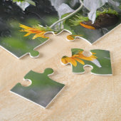 Zonnebloem Puzzle Legpuzzel (Zijkant)