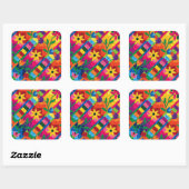 Zonnebloem Quilt Stickers (Vel)
