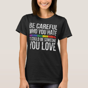 Zonnebloem Regenboogliefde is liefde voor lesbienn T-shirt