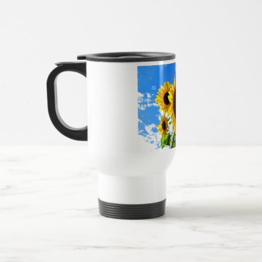 Zonnebloem Reisbeker (Links)