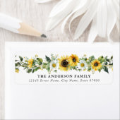 Zonnebloem Retour Adres Labels (Insitu)