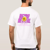Zonnebloem Retro Revival T-shirt (Achterkant)