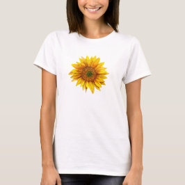 Zonnebloem. Roestgele bloem. Landbloem T-shirt