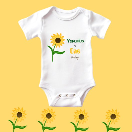 Zonnebloem Romper