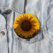 Zonnebloem 🌻  ronde button 4,0 cm (In situ)