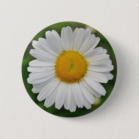 Zonnebloem Ronde Button 5,7 Cm (Voorkant)
