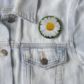 Zonnebloem Ronde Button 5,7 Cm (In situ)