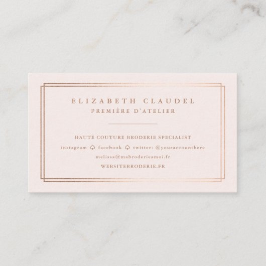  zonnebloem Roos goudolie Visitekaartje (Achterkant)