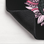 Zonnebloem Roze Borstkanker Bewustheid Vrouwen War Muismat (Hoek)