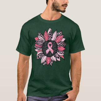 Zonnebloem Roze Borstkanker Bewustheid Vrouwen War T-shirt