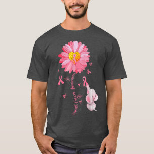 Zonnebloem Roze Borstkanker - Zonnebloem T-shirt