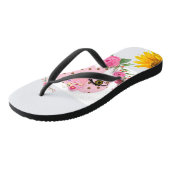 Zonnebloem Roze Elephant Florence Teenslippers (Schuin)
