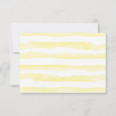 Zonnebloem RSVP-kaart met keuzevrijheid RSVP Kaartje (Achterkant)