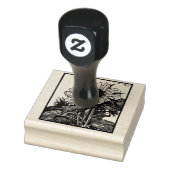 zonnebloem rubberstempel (Stempel)