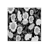 Zonnebloem Rubberstempel (Afrduk)