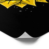 Zonnebloem Ruimtezonnesodig systeem Poster (Hoek)