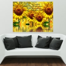 Zonnebloem Rustic Box Bord – Een Echte Vrienden Qu