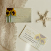 Zonnebloem Rustic Modern Stijlvol Visitekaartje