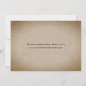 Zonnebloem Rustic Wood Lights Weddenfoto Save The Date (Achterkant)